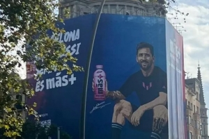 梅西“重返”巴塞罗那，他将为个人品牌的功能饮料开设快闪店