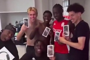 亏麻了啊🤣！球员迟到给全队买iphone16 pm